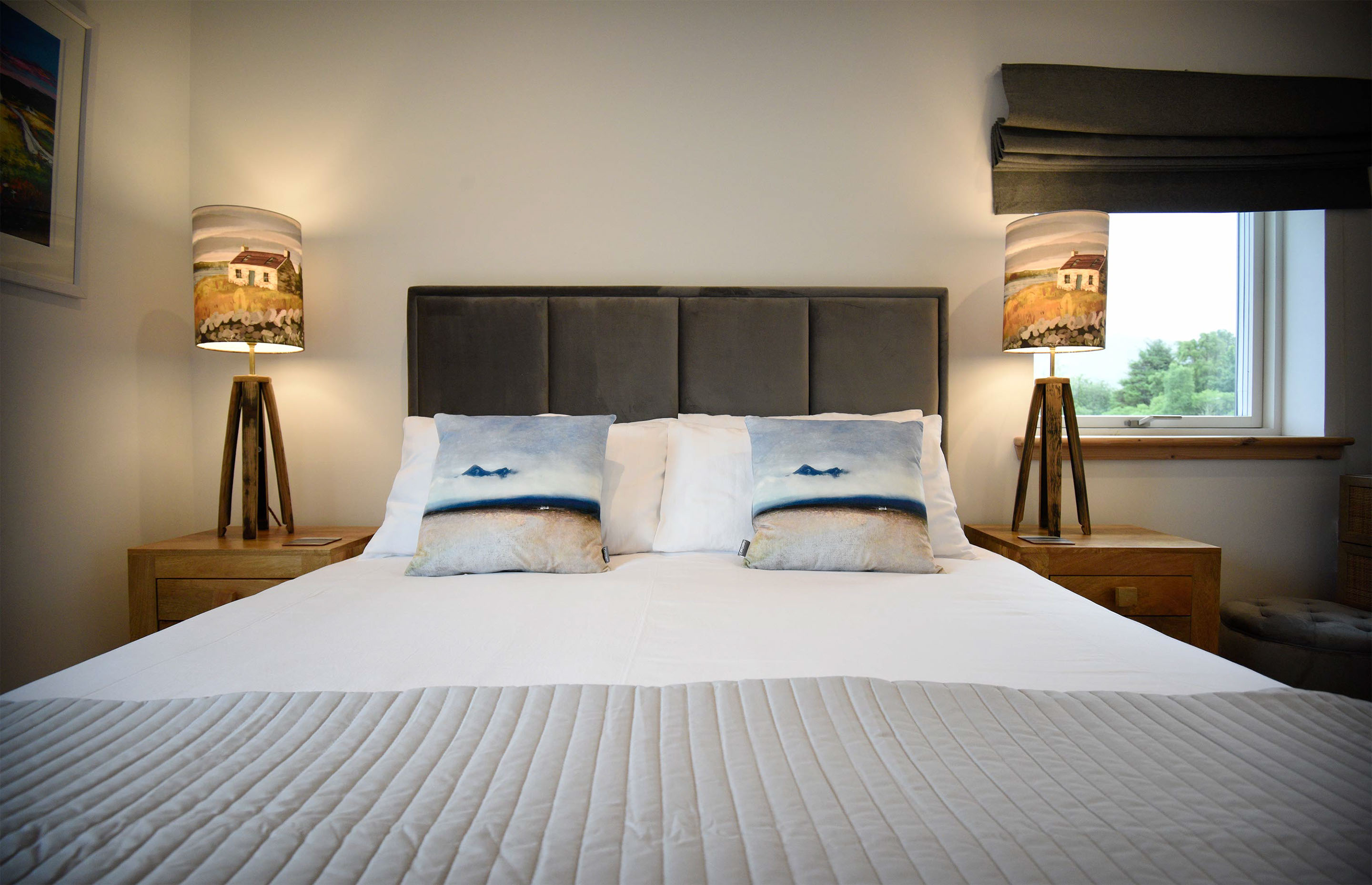 Taransay House Luxury Bed and Breakfast in Portree offers stunning sea views and private balconies