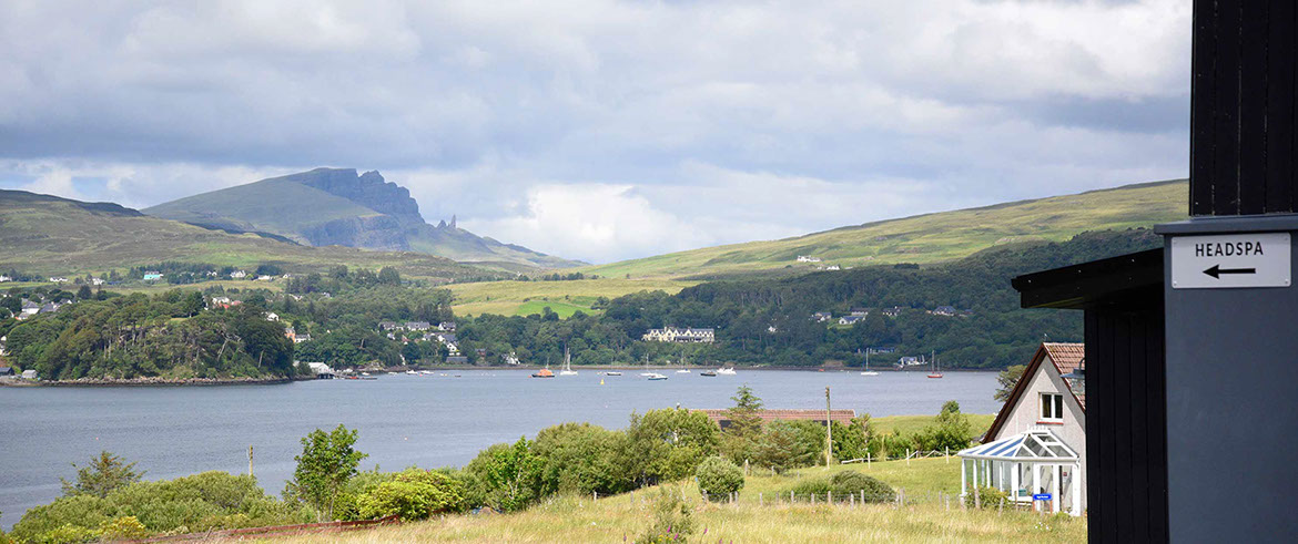 Enjoy stunning sea views of the Isle of Skye when you stay at Taigh Scalpaigh bed and breakfast accommodation
